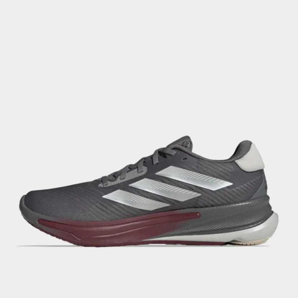Adidas Mens Supernova Ease Performance Running Grey/red _ 183241 _ Grey