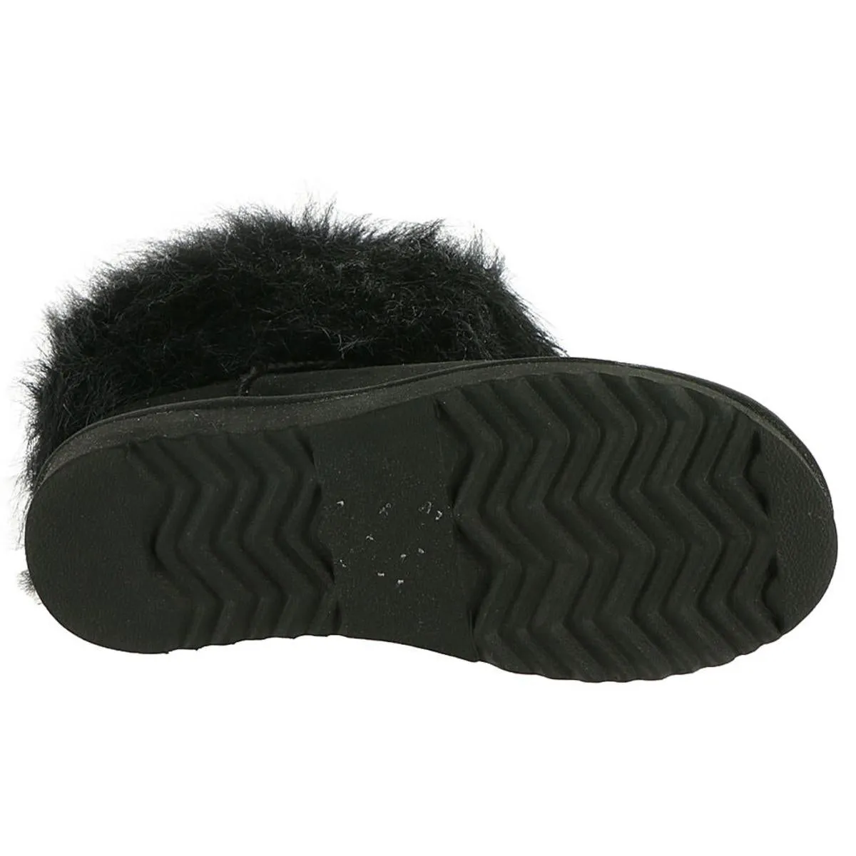 Beacon Womens Kacey Microsuede Faux Fur Ankle Boots