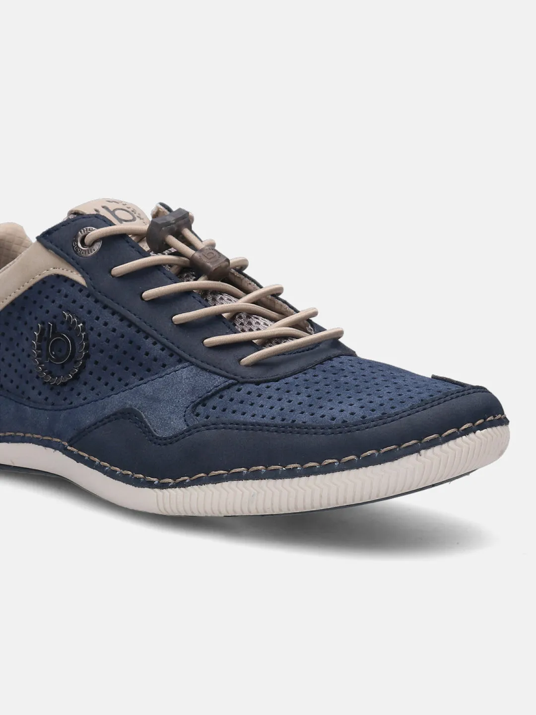 bugatti Dark Blue & Grey Sneakers