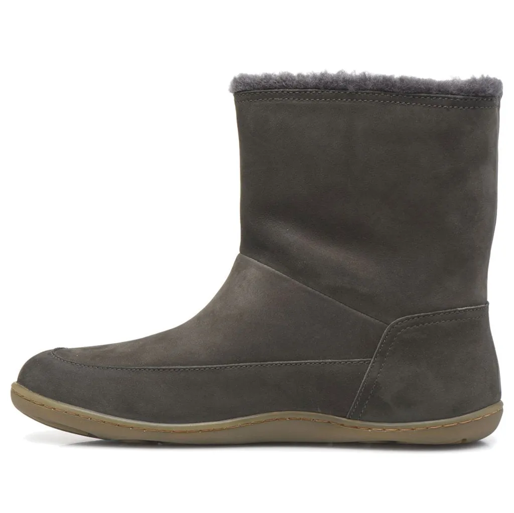 Camper Peu Nubuck Leather Fur Lined Women's Boots