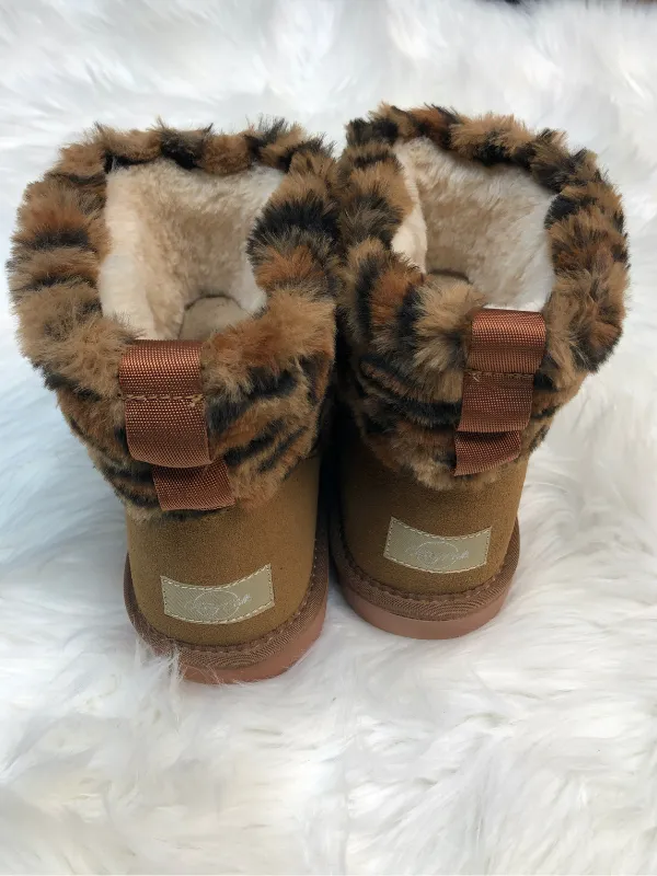 Cheetah Fur lined boot
