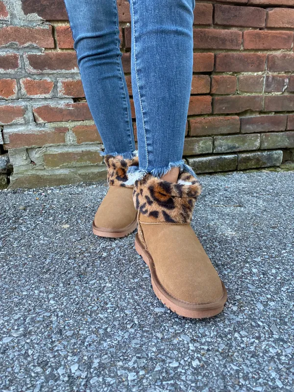 Cheetah Fur lined boot