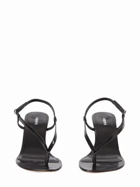 Jack Heel Sandals (Black)