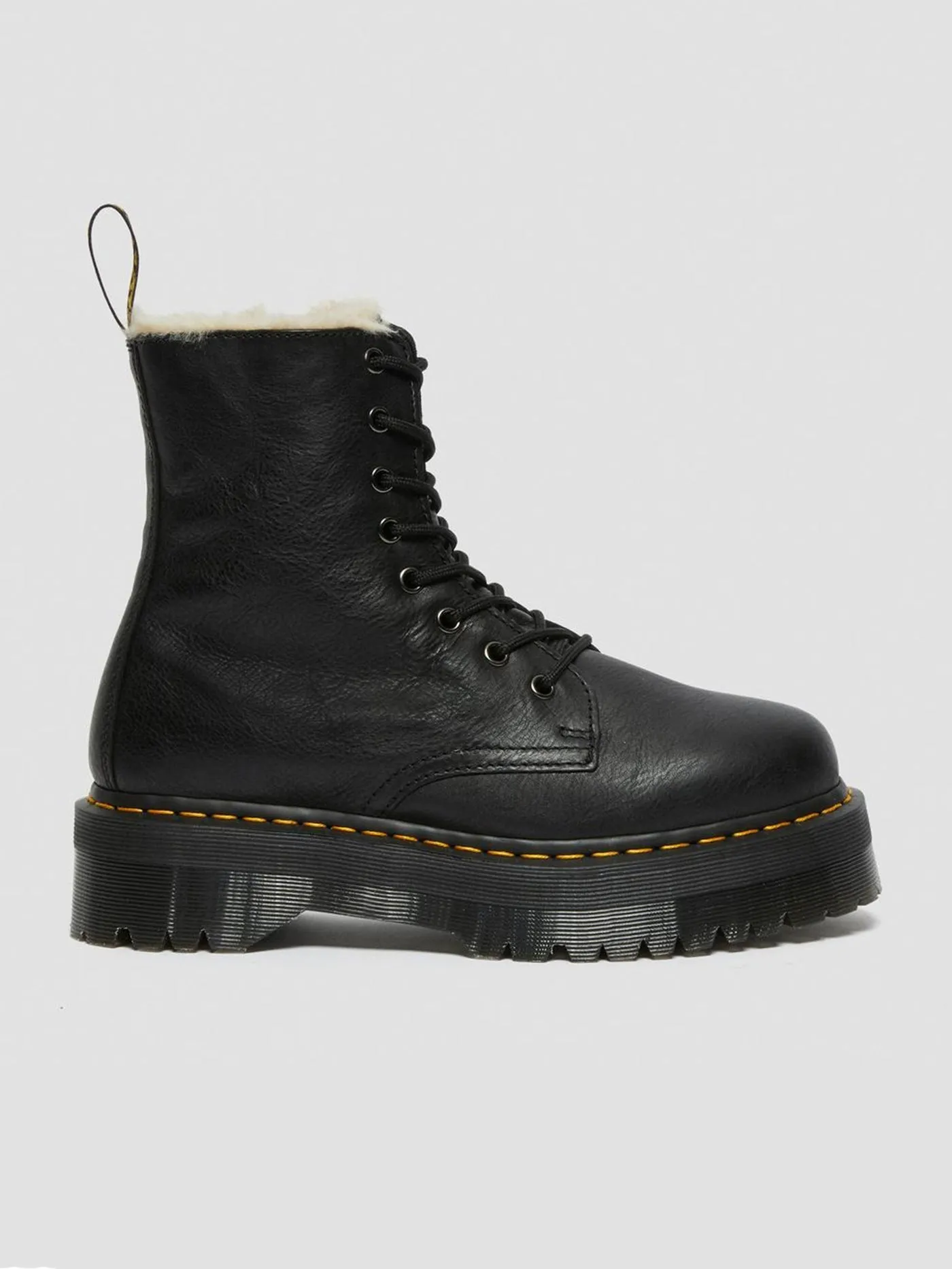 Jadon Fur Lined Pisa Black Boots