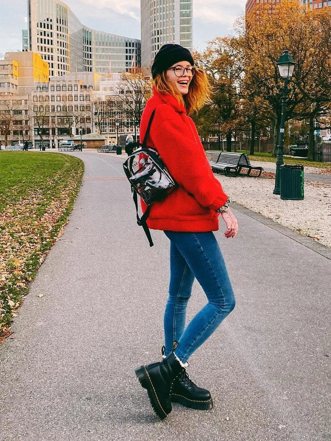 Jadon Fur Lined Pisa Black Boots