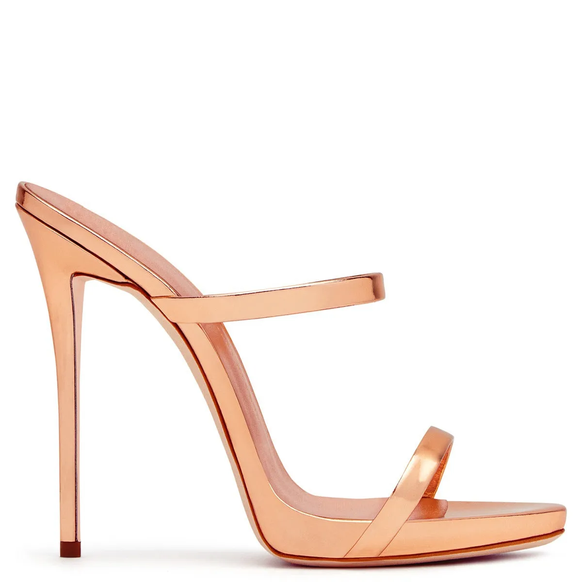 kamames High Heels, Ribbons, Fine Heels, Golden Champagne, Party Banquet Shoes Made By Hand.