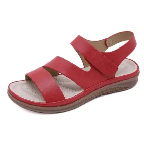 Lightweight Velcro Fastening Women's Oversized Sandals Lightweight Velcro Fastening Women's Oversized Sandals