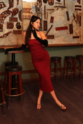Liv Strappy Heels in Cacao
