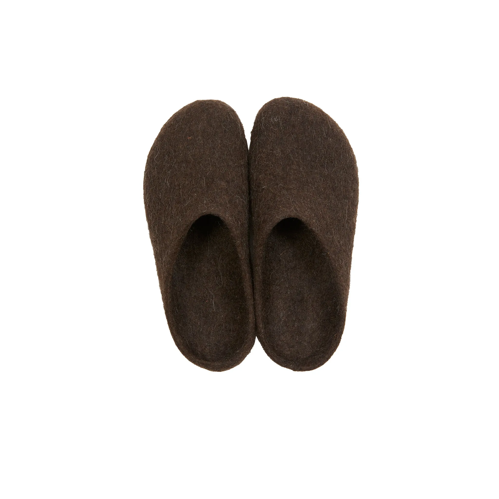 Magicfelt Yak Wool Slippers in Brown