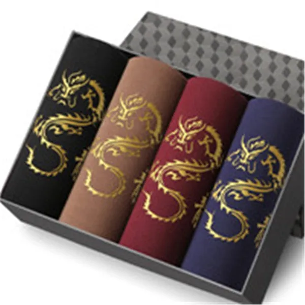 Men Shorts Thin Attractive Underwear Boxers-4 Pack