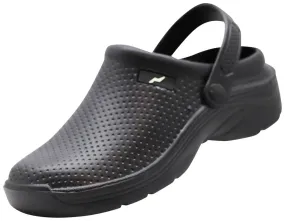 NORTY Womens 6-11 Black Clog 13550