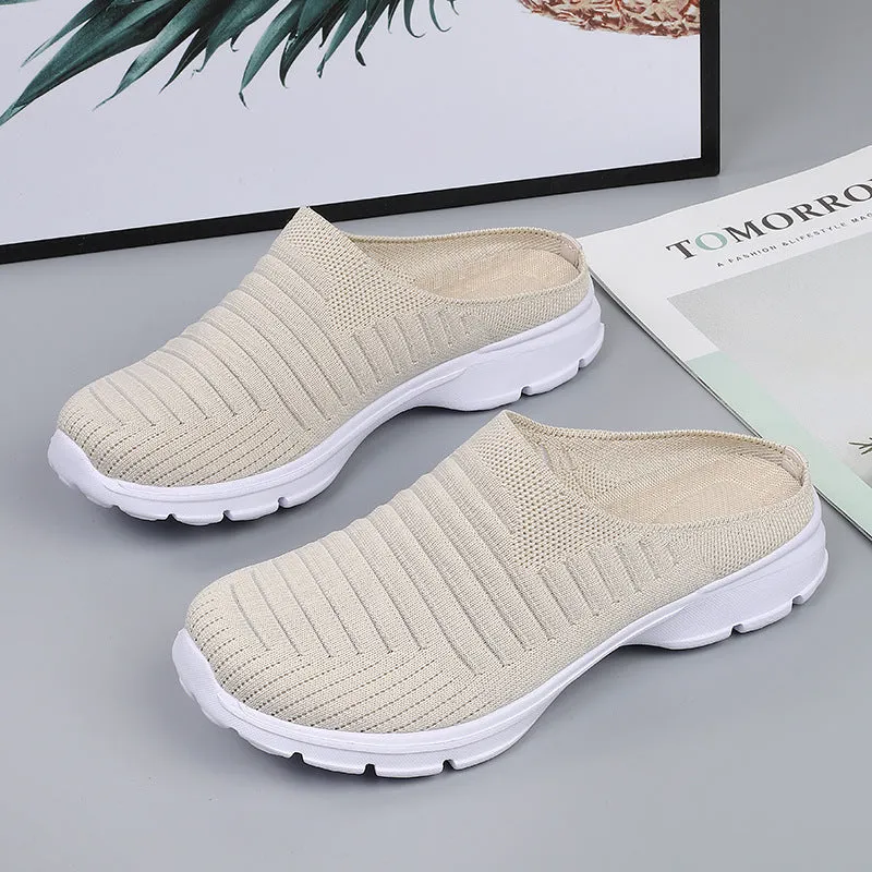 Plus Size Mesh Breathable Sports Slippers