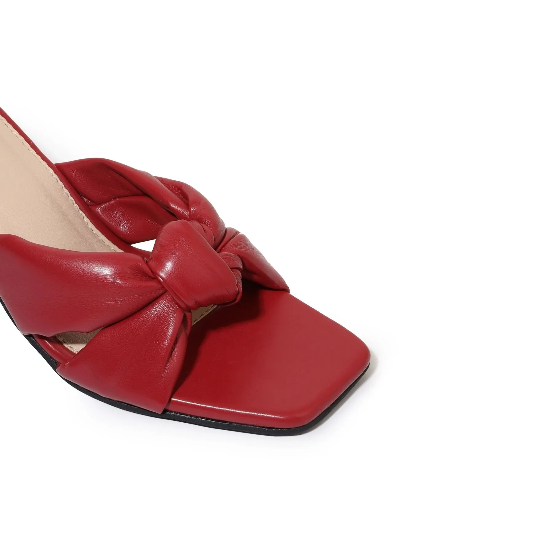 Red Rhodes Heels