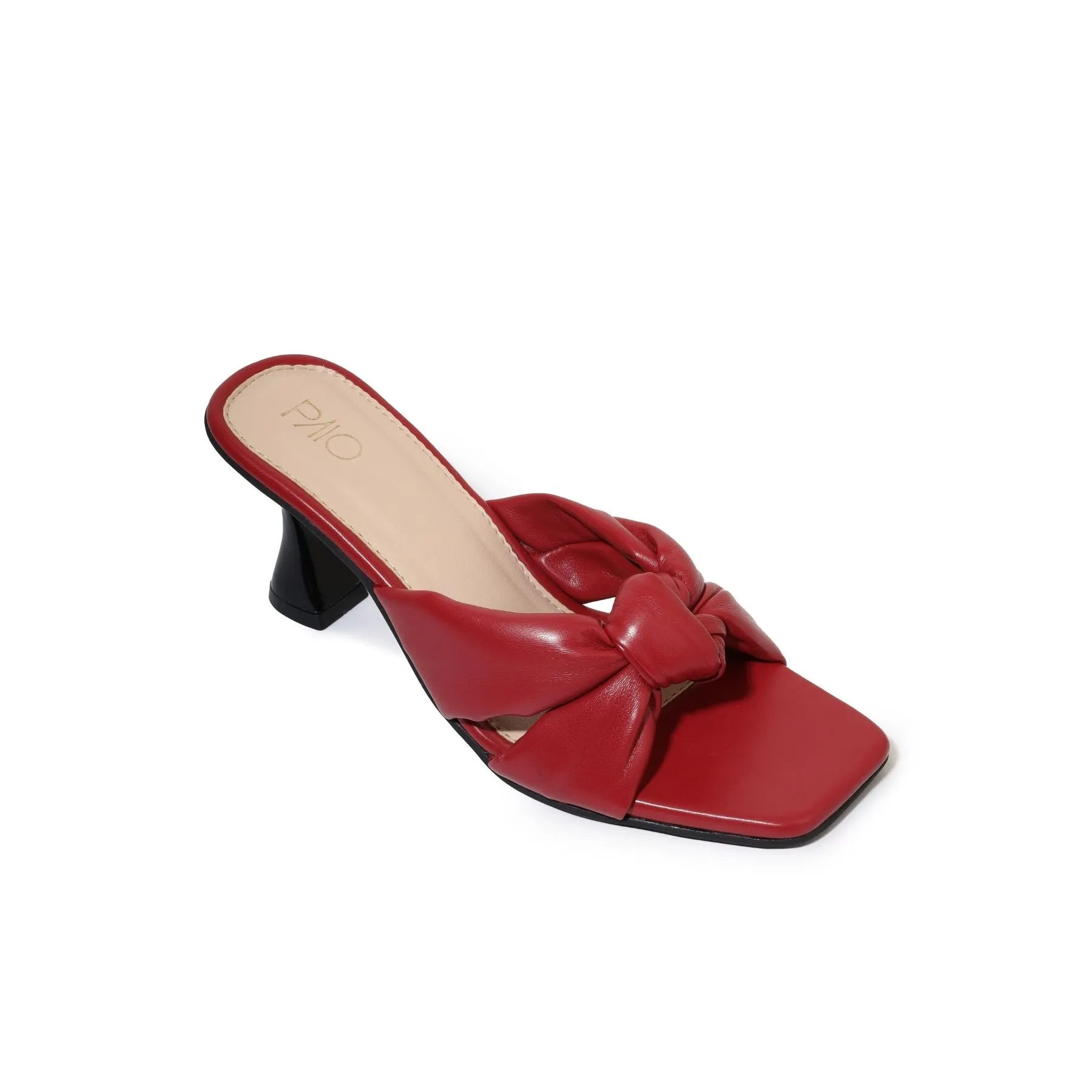 Red Rhodes Heels