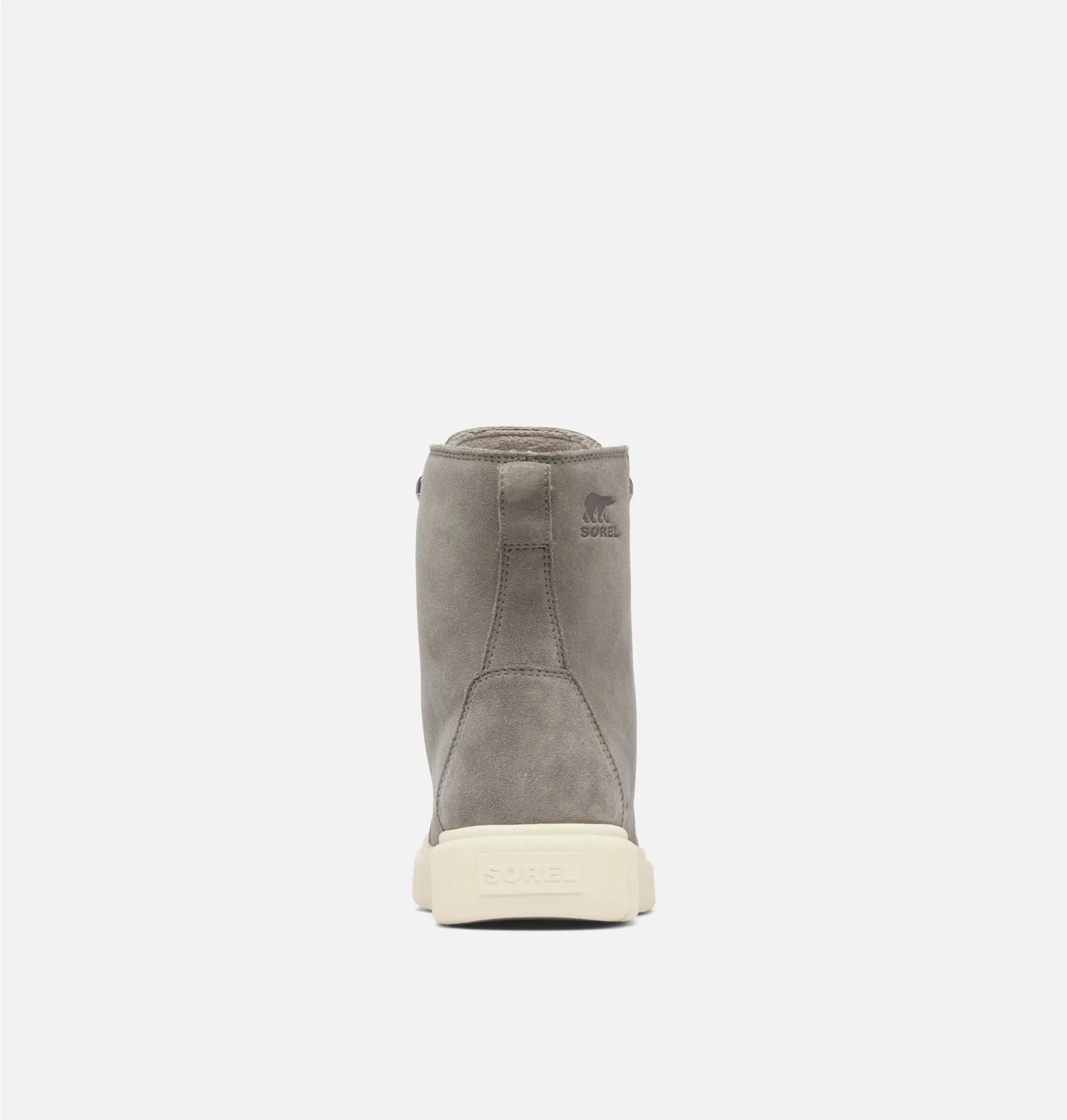 Sorel Women's Sorel Explorer III Joan Waterproof Boots-Quarry, Chalk