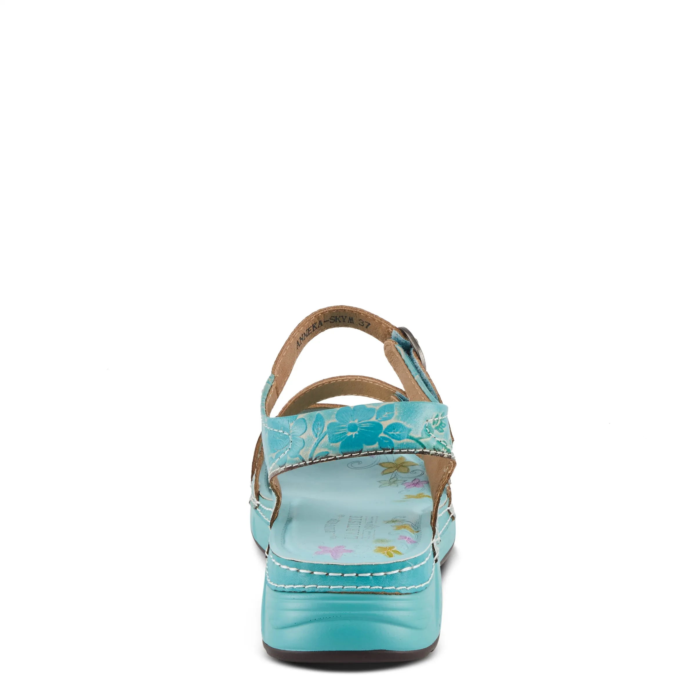 Spring Step Shoes L'Artiste Anneka Sandals Women’s Hand Painted Leather