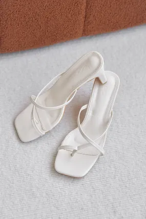 Tamsyn Strappy Heels in Cream