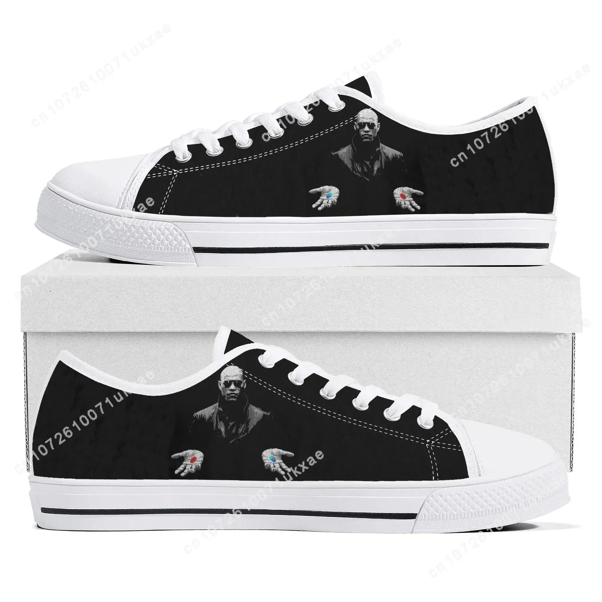 The Matrix Sneakers – Low Top Movie-Inspired Canvas Shoes for Men, Women, Teens, and Kids